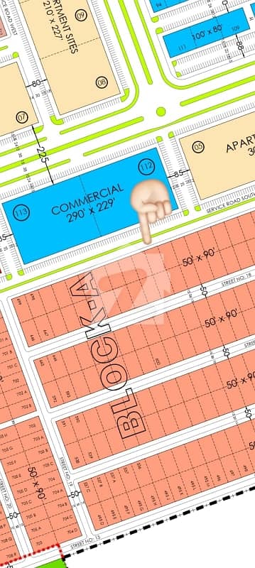 1 Kanal MDR Plot Block A Faisal Hills For Sale