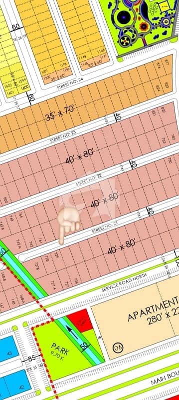 14 Marla Plot Block A Faisal Hills For Sale