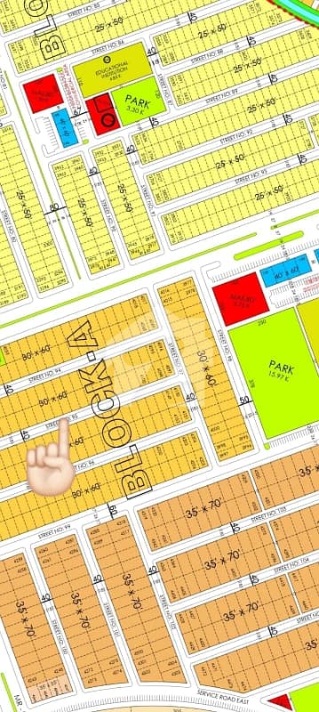 8 Marla Pair Plot Block A Faisal Hills For Sale