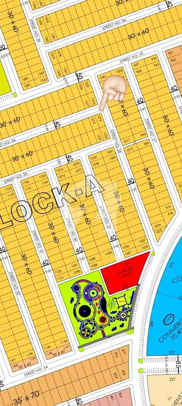 8 Marla Corner Plot Block A Faisal Hills For Sale