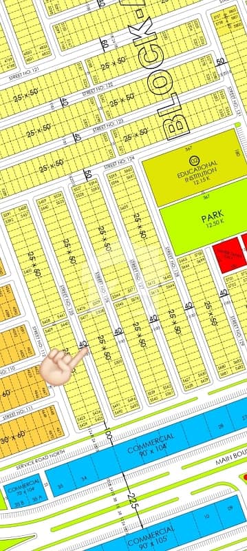5 Marla ARC Monument Face Plot Block A Faisal Hills For Sale