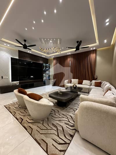 1 Kanal Super Luxury Utra Modern Designer Fully Furnished Double Hight Lobby House For Sale In Lake City