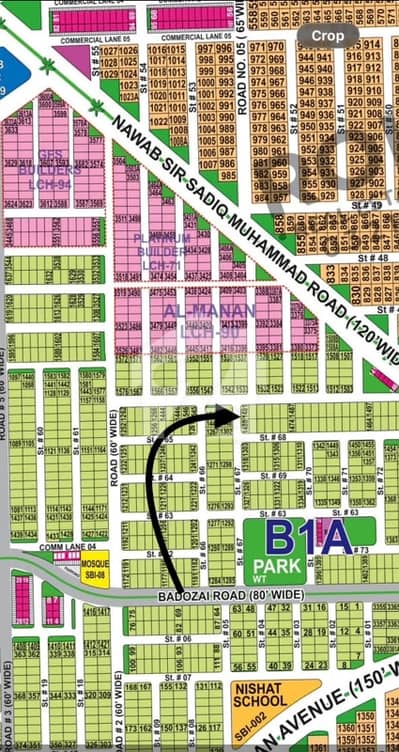 DHA Multan Sector B1 10 Marla Corner Residential Plot Near To Park, Masjid And Commercial.