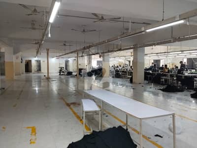 30000 Square Feet Factory In Beautiful Location Of Korangi Industrial Area In Karachi