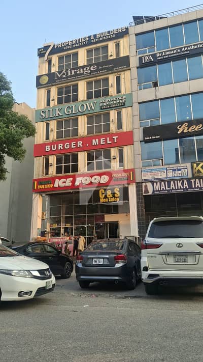 4 Marla 7 Floors Facing 8 Marla Plaza With Lift For Sale |