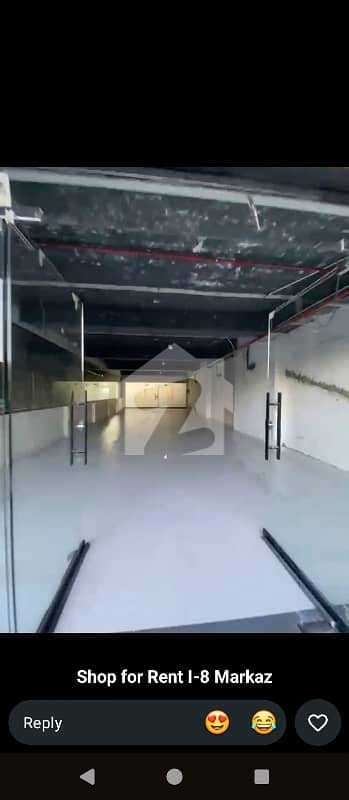 I 8 Markaz 11*28 Ground Shop For Rent