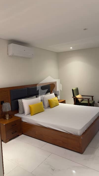 Luxury 1 Bed Fully Furnished, The Avenair Apartment, MM Alam Road, Gulberg III Lahore,