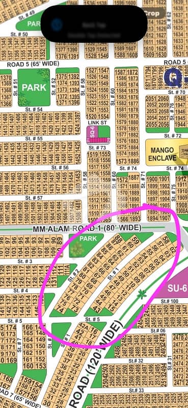 20 Marla Prime Location Plot for Sale in DHA Multan Sector Q