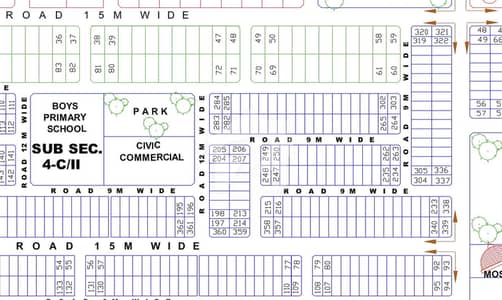 4c2 5 Marla Plot