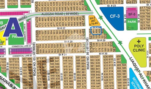 1 Kanal Prime Residential Plot in Sector A DHA Multan Phase 1 | Near School, Commercial & Park | Excellent Location