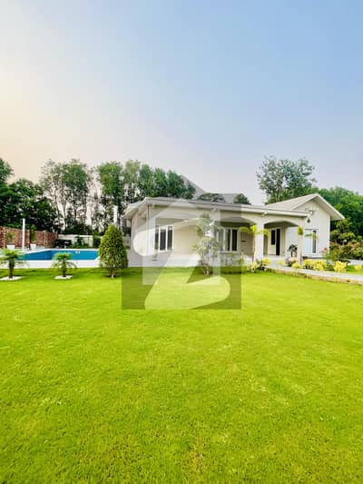 بیدیاں روڈ لاہور میں 2 کمروں کا 5 کنال فارم ہاؤس 6.8 کروڑ میں برائے فروخت۔