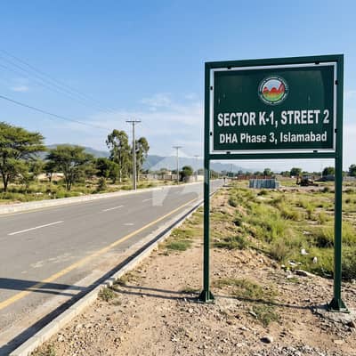 10 Marla Investment Plot on 40ft Road | Prime Sector K-1, DHA Phase 3 Islamabad
