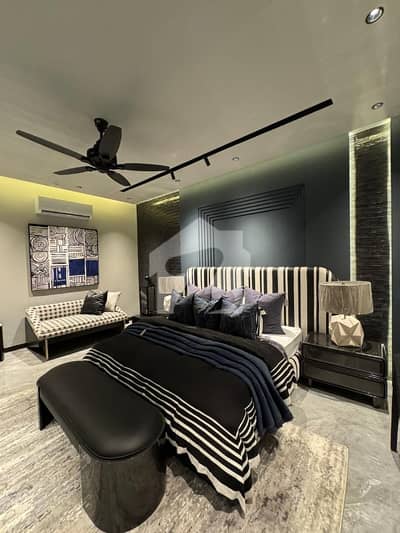 10 Marla Fully Furnished House Avalibal For Rent In DHA Twoo