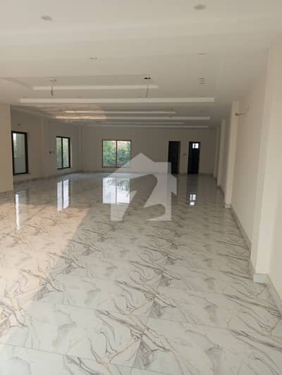 1 Kanal Lifetime Commercial First Floor Hall for Rent Main 200 Ft Road Airline Society