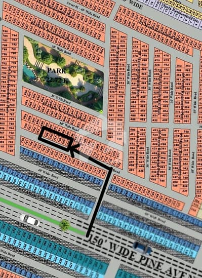 TOP NOTCH PLOT OVERSEAS BLOCK AVAILABLE PLOT FOR SALE