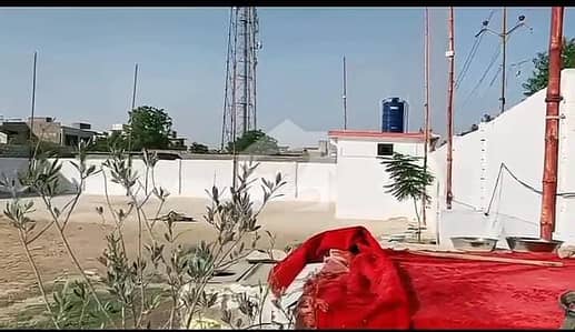 1200 Sq Yard Boundary Wall Warehouse Plot For Rent Ideal For Storage, Shipping And Packaging Industries.