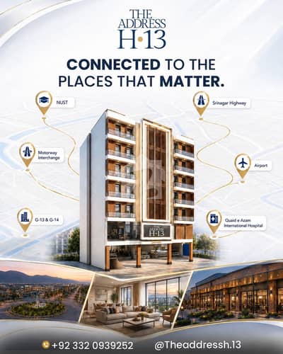 Commercial Shops for Sale on Installments H-13, Islamabad