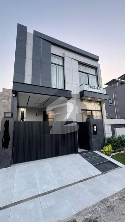 5 Marla Brand New Modern House For Sale In DHA 9 Town At A Top Location