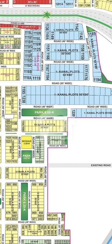 bahria Town Tauheed Block 5 Marla Plot