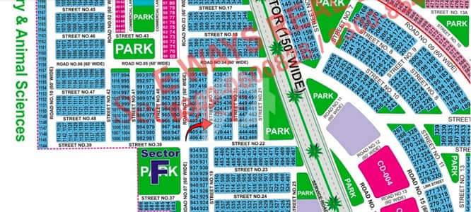 10 Marla Residential Plot for Sale in DHA Sector F