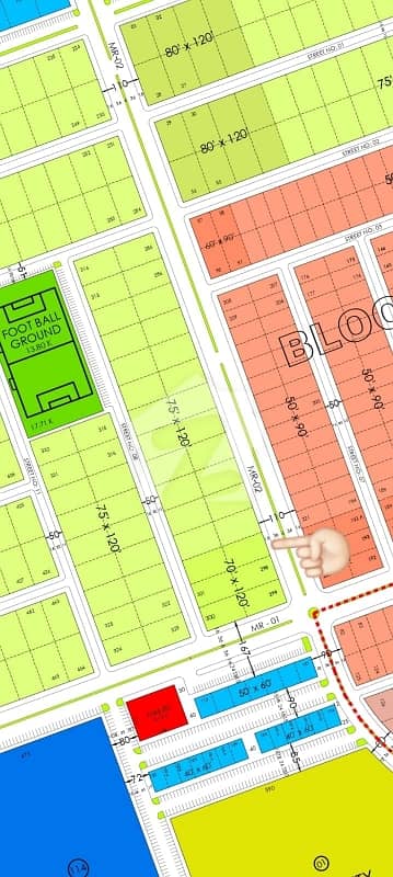 2 Kanal MDR Plot Block A Faisal Hills For Sale