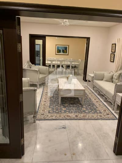 Independent Ground portion Fully Furnished with lawn for foreigners and diplomats