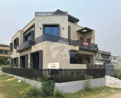 30X60 Brand New Double Storey Double Unit Corner House For Sale in Multi Gardens B-17 Islamabad Block E