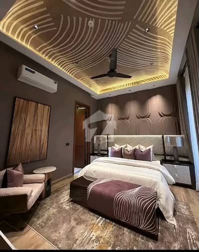 10 Marla Luxury Furnished Lower Portion Is Available For Rent In Bahria Town Lahore