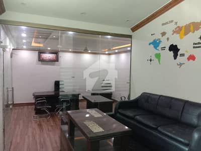 1000 Sqft Furnished Basement Available Office For Rent At The Hot Location Of Johar Town Near Kanal Road