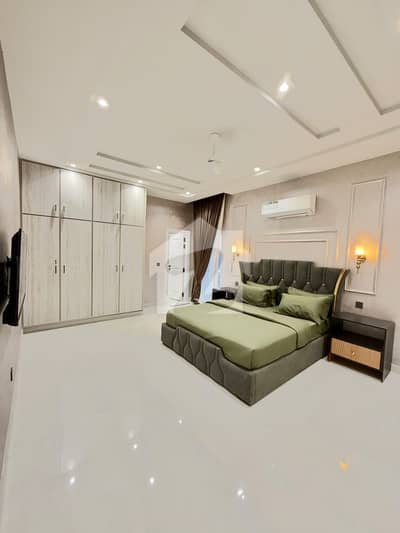 11 Marla Brand New Luxury Full Furnished Family Apartment Available For Rent In Ex Air Avenue DHA Phase 8 Lahore. Brand New Luxury Furniture All Accessories Available Kitchen Big Geyser Available Rent With Adjust Maintenance Charges
