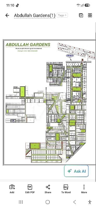 abdullha garden 12 marla plot for sale good location near park market masjid