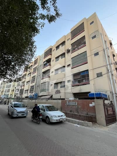 Saima Park View Pure West Open Banglow Facing 3 Side Corner Flat Available For Sale