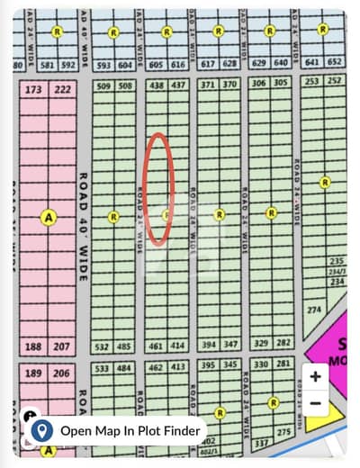 Sadi Garden Block 3 plot no. 445-450