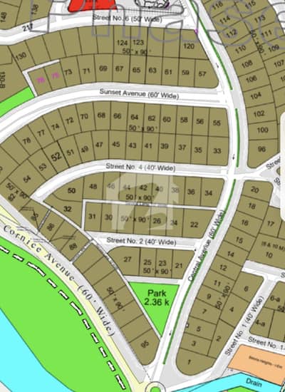 Street 4 - South Face - Heighted Location - Prime Neighbourhood