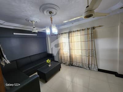Crescent arcade 3th Floor corner Flat Available For Sale In North Karachi Sector 5-K