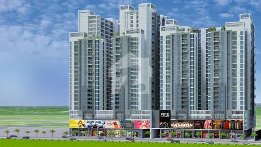 3 Bed D/D Corner Flat, Peace Apartments | Masjid & Boulevard Facing | 6-Year Instalments