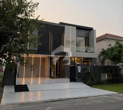 One Kanal Brand New Luxury House With AC And Curtains Located At Prime Location