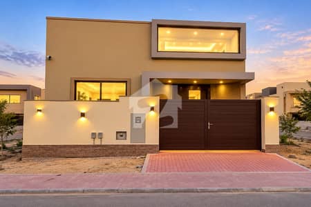 Single Story 2 Bedroom Lounge Villa For Sale 125 Square Yards 2 Lakh Monthly Installment Prime Location Bahria Town Karachi