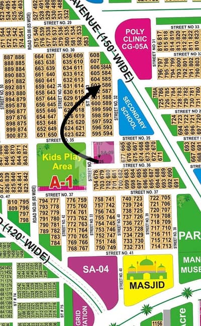 DHA Multan sector A 1 kanal residential plot near to park, Masjid and commercial. DHA Multan sector A 1 kanal residential plot near to park, Masjid and commercial.