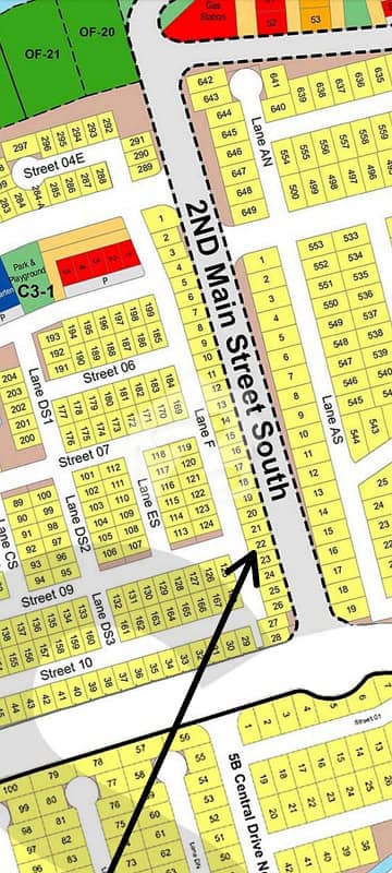 DHA city sector 2A 300yard single belt plot available for sell