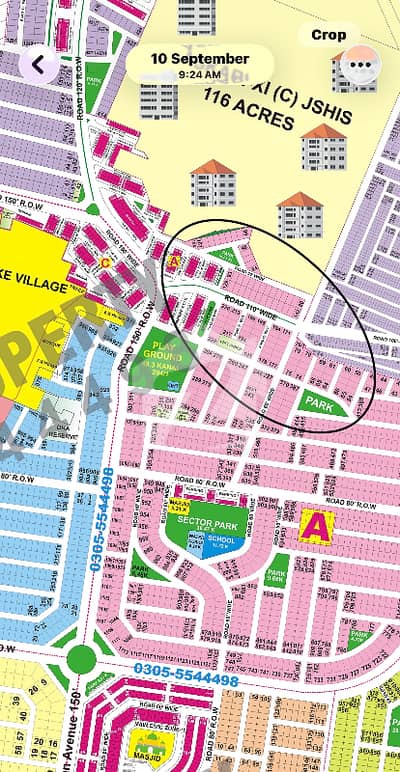 DHA Phase 9 Prism Block A Hot Location Plot For Sale