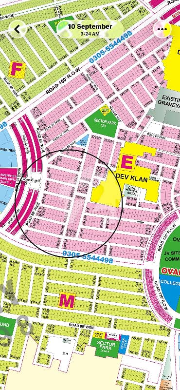 DHA Phase 9 Prism Block E Hot Location Plot For Sale