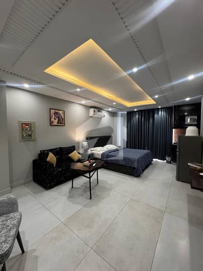 400 square feet fully luxury Furnished Studio Apartments available for rent in Bahria Town