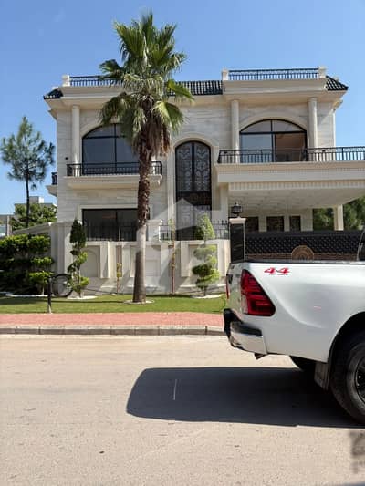 Brand New 1 Kanal Desnier House With 15 Marla Extra Land With 8 Marla Green Belt Available For Rent In Reasonable Price And Prime Location Bahria Enclave Isalmabad