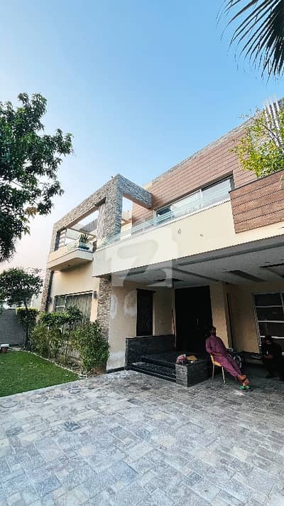 Luxury 1 Kanal Semi-Furnished House For Rent In DHA Phase 5 Park Facing, Near Dolmen Mall & Ring Road
