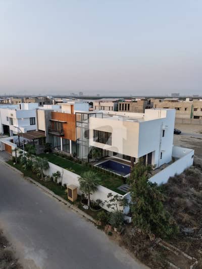 1000 Yards Owner Built House For Sale DHA Phase 8 - 120ft Wide Front - 6 Bed Pool Basement