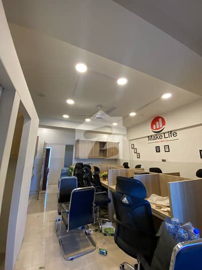 1100 Sqft Fully Furnished Office For Rent