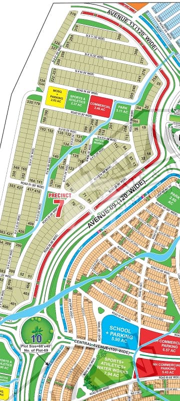 BAHRIA TOWN KARACHI Plot FOR Sale 5 Plots Total 5000 Land