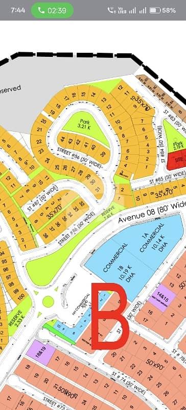 DHA PHASE 3 SECTOR B Street 86 Plot On Call 10 Mrla 3 Side Open Corner Plot 3.5 Mrla Extra Land Not Paid Map Photo Uploaded DHA PHASE 3 SECTOR B Street 86 Plot On Call 10 Mrla 3 Side Open Corner Plot 3.5 Mrla Extra Land Not Paid Map Photo Uploaded