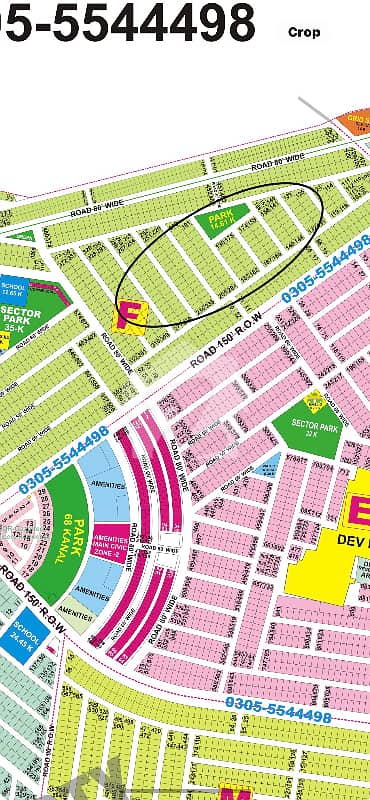 DHA Phase 9 Prism Block F Hot Location Plot For Sale